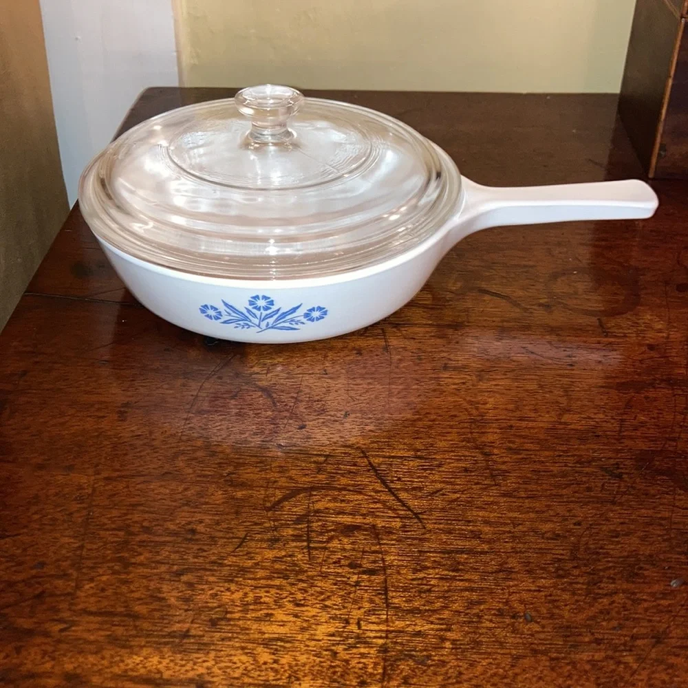 Vintage Cornflower Blue Corning Ware